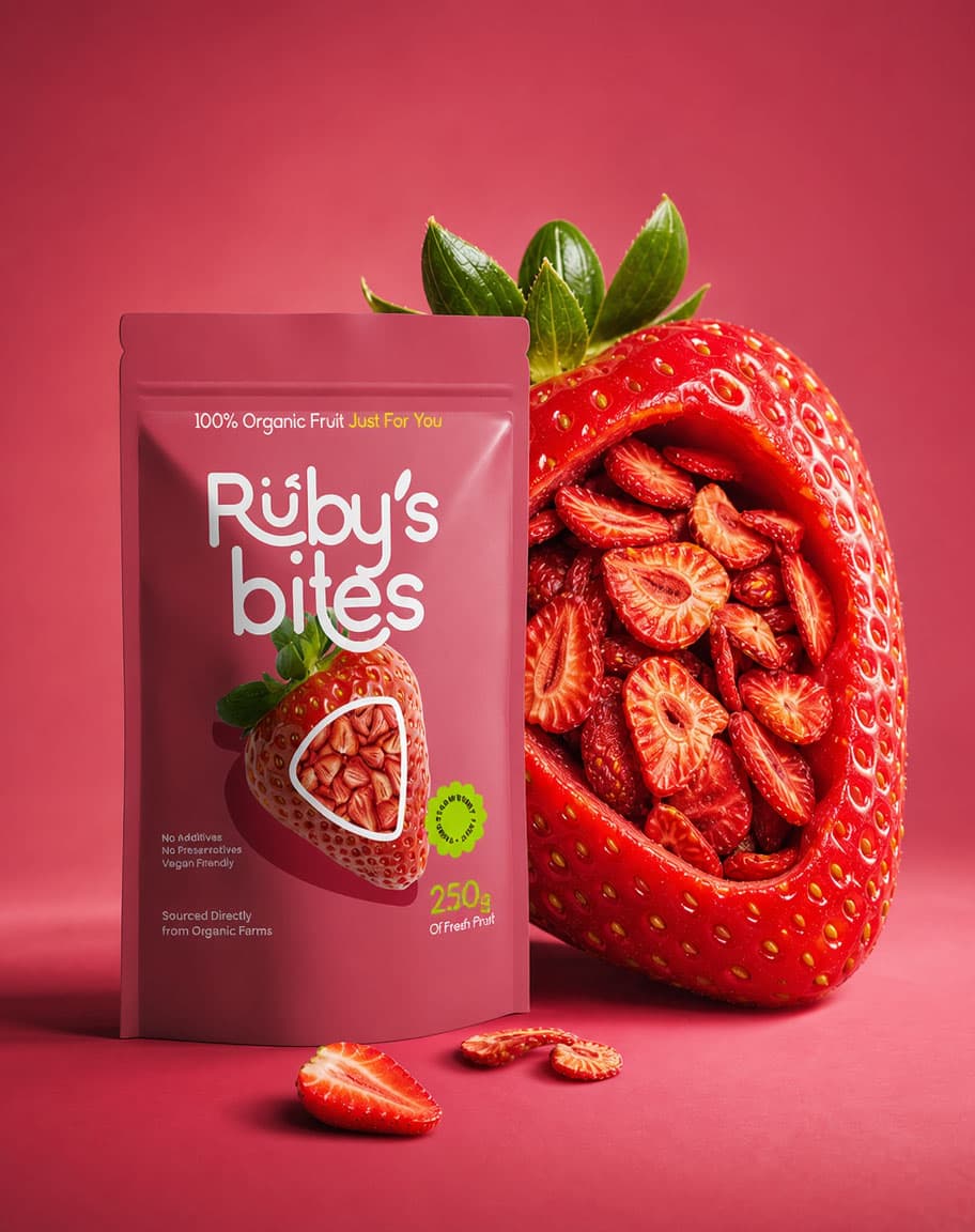 Ruby's Strawberry Bites