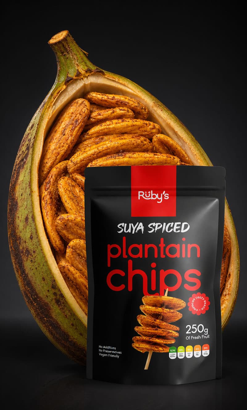 Suya Spiced Plantain Chips